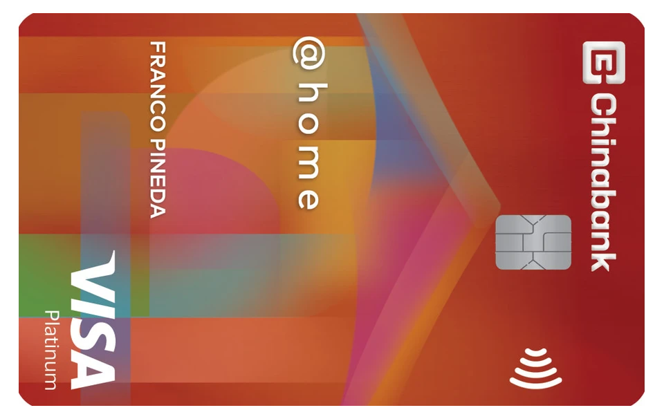 Chinabank @home Visa Platinum card artwork