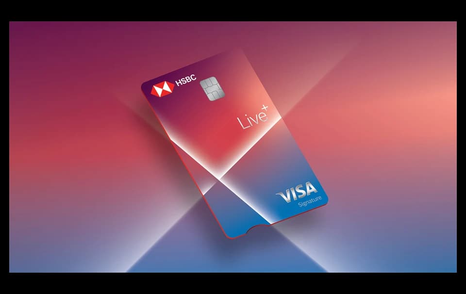HSBC Live+ Credit Card card artwork