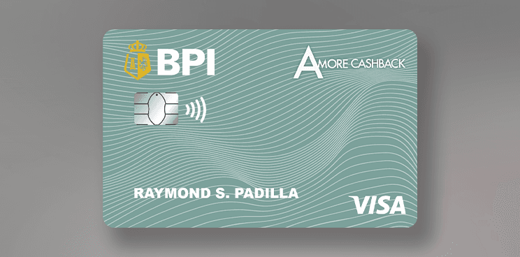 BPI Amore Cashback Card card artwork