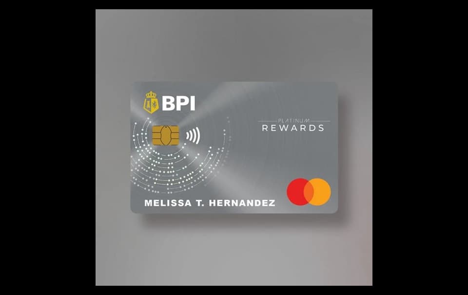 BPI Platinum Rewards Mastercard card artwork