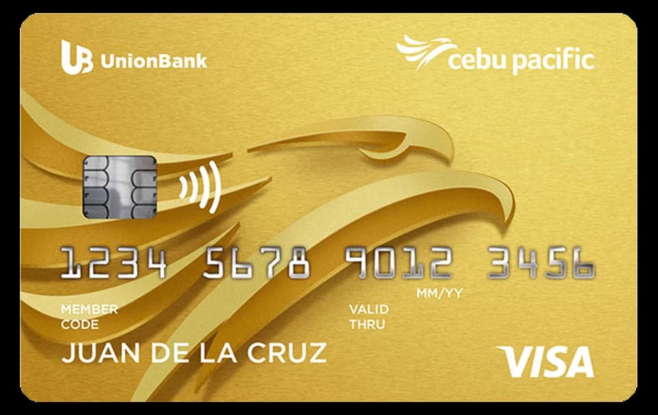 Cebu Pacific Gold Credit Card card artwork