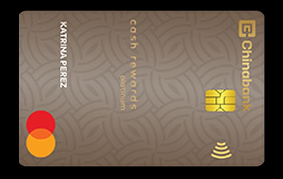 Chinabank Cash Rewards Mastercard card artwork