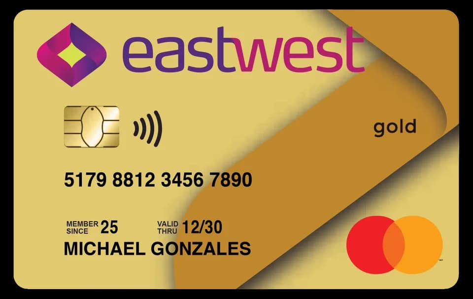 EastWest Gold Mastercard card artwork