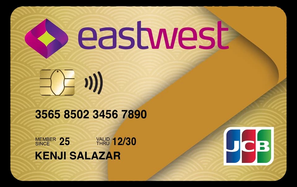 EastWest JCB Gold card artwork