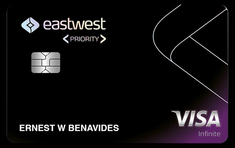 EastWest Priority Visa Infinite card artwork