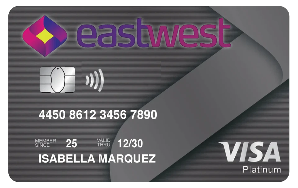EastWest Visa Platinum card artwork