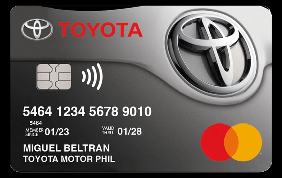 Metrobank Toyota Card card artwork
