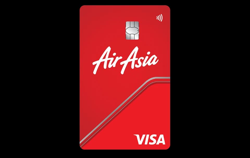 RCBC AirAsia Credit Card card artwork