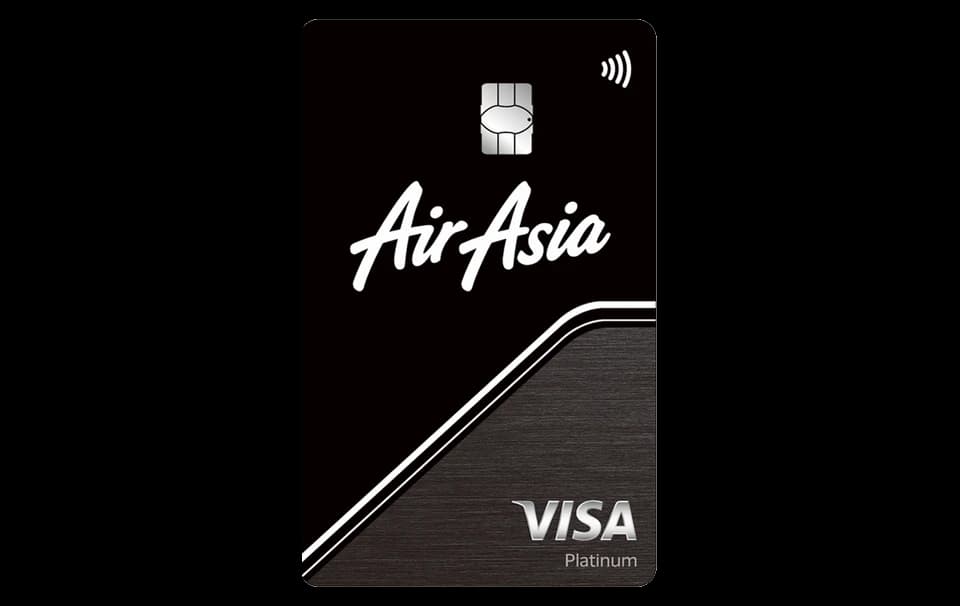 RCBC AirAsia Platinum Credit Card card artwork