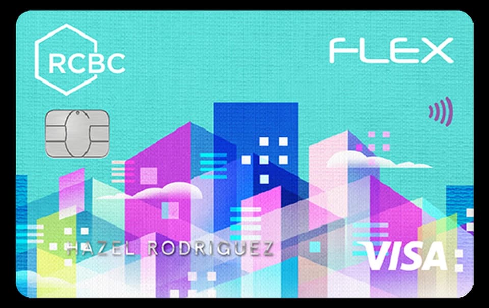 RCBC Flex Visa card artwork
