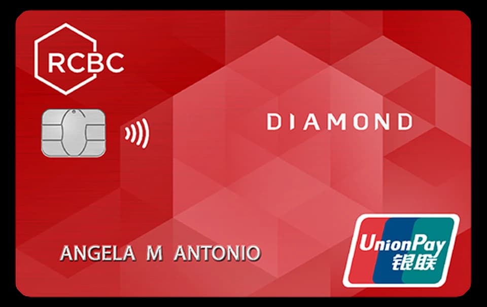 RCBC UnionPay Diamond Card card artwork