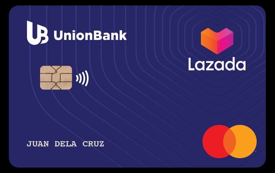 UnionBank Lazada Credit Card card artwork