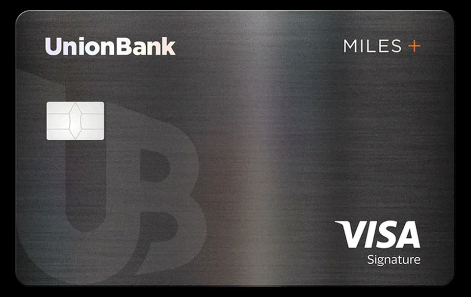 UnionBank Miles+ Visa Signature Credit Card card artwork