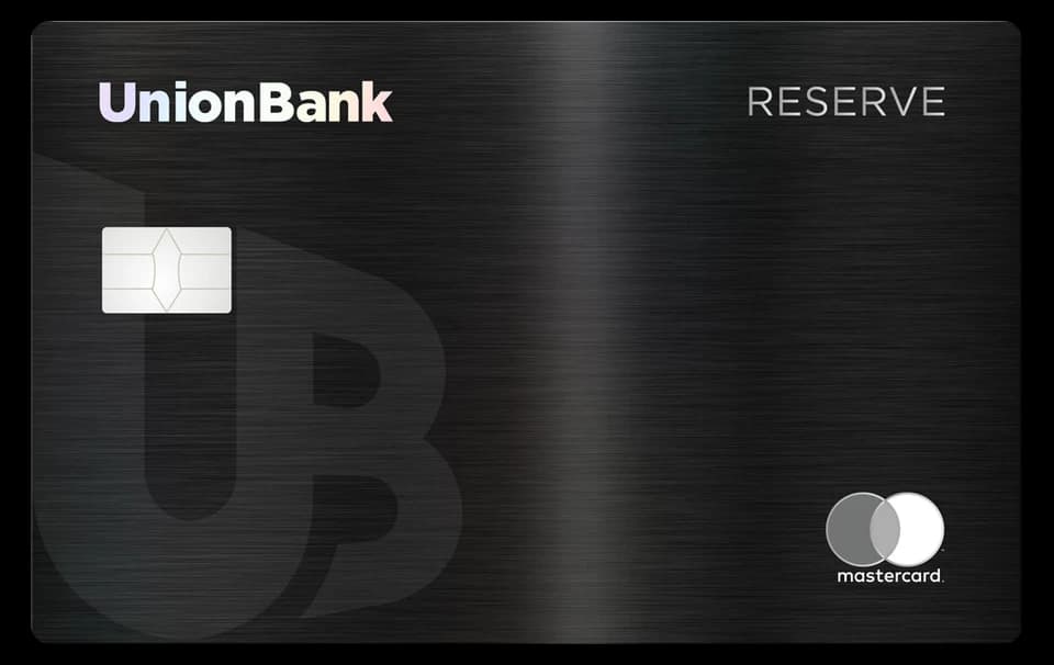 UnionBank Reserve World Elite Mastercard card artwork