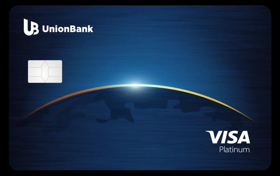 UnionBank S&R Visa Platinum card artwork